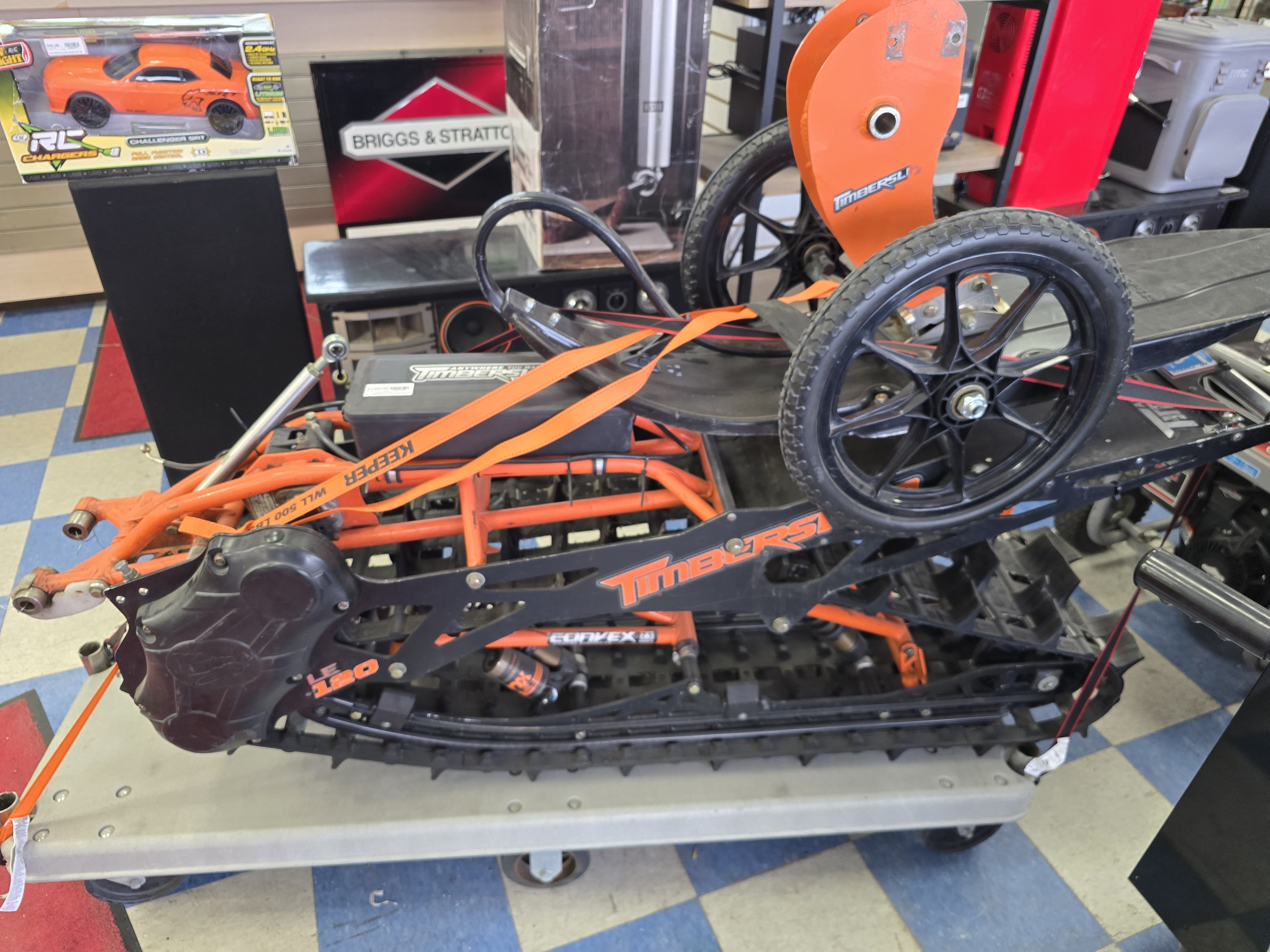 2016 Timbersled LE 120 Snowtrack Kit - Orange/Black